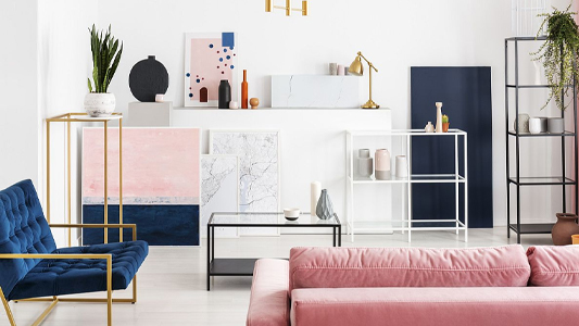 Srebro, złoto, miedź – modny akcent we wnętrzu